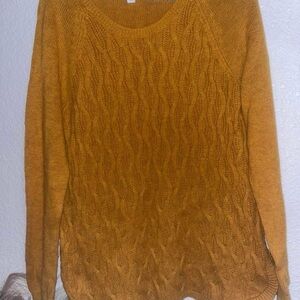 Sonoma Golden Cable Knit Sweater